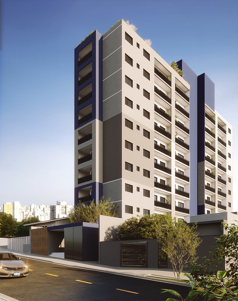 Fachada Viver Connect — Vila da Saúde, SP